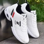 PU Leather Men Sneakers